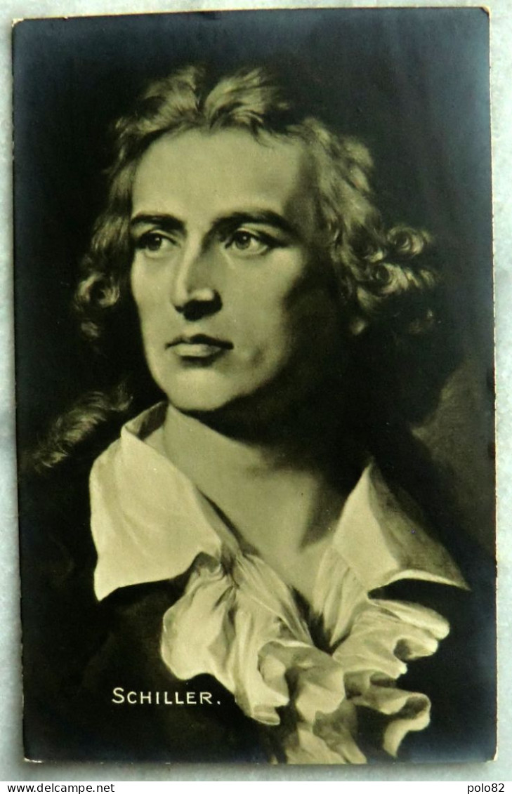Ansichtskarte Portrait Von Friedrich Schiller - Schrijvers