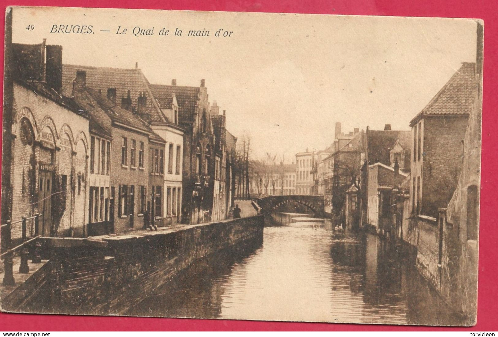 C.P. Brugge  =  Le  Quai  De La Main D' Or - Brugge