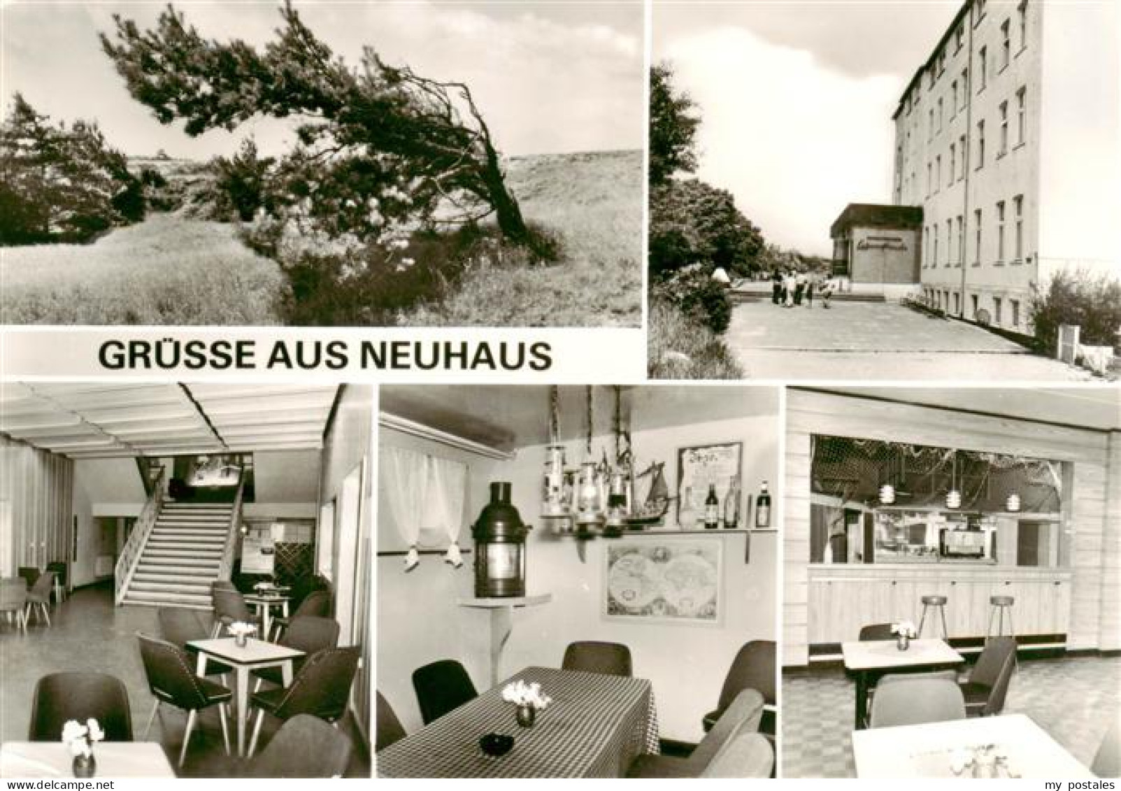 73896246 Neuhaus Dierhagen Ostseebad Erholungsheim Lebensfreude Treppe Gastraeum - Autres & Non Classés