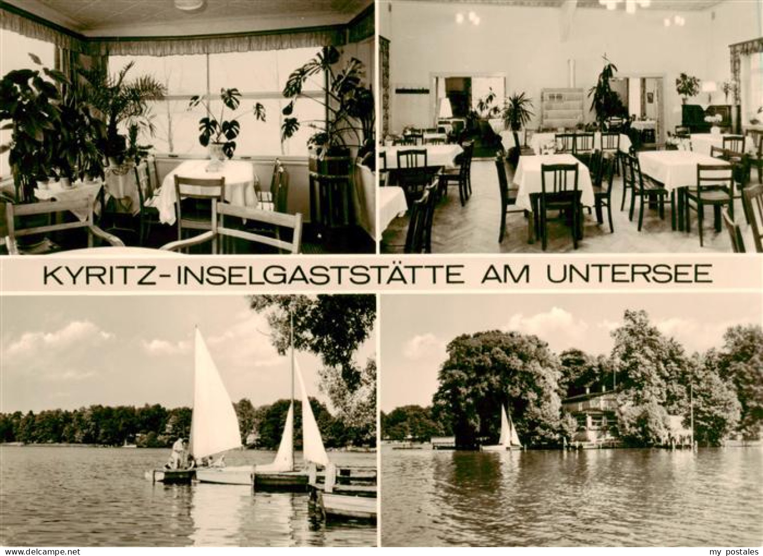 73896206 Kyritz Brandenburg Inselgaststaette Am Untersee Gastraeume Bootssteg Pa - Kyritz