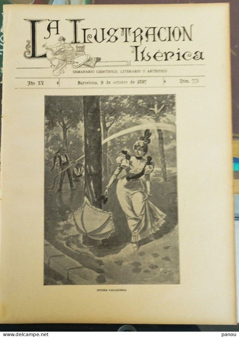 LA ILUSTRACION IBERICA 771 / 9-10-1897 CATANZARO. PROCIDA ISCHIA NAPOLI. CALABRIA - Sin Clasificación