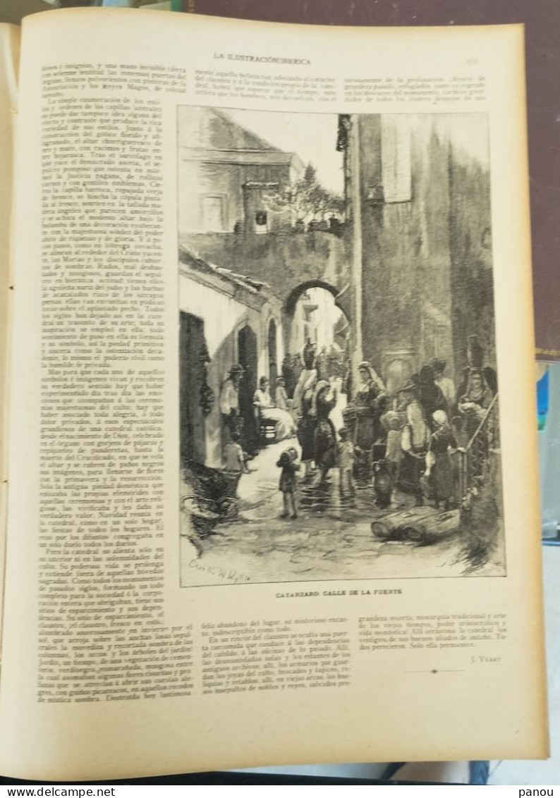 LA ILUSTRACION IBERICA 771 / 9-10-1897 CATANZARO. PROCIDA ISCHIA NAPOLI. CALABRIA - Non Classificati