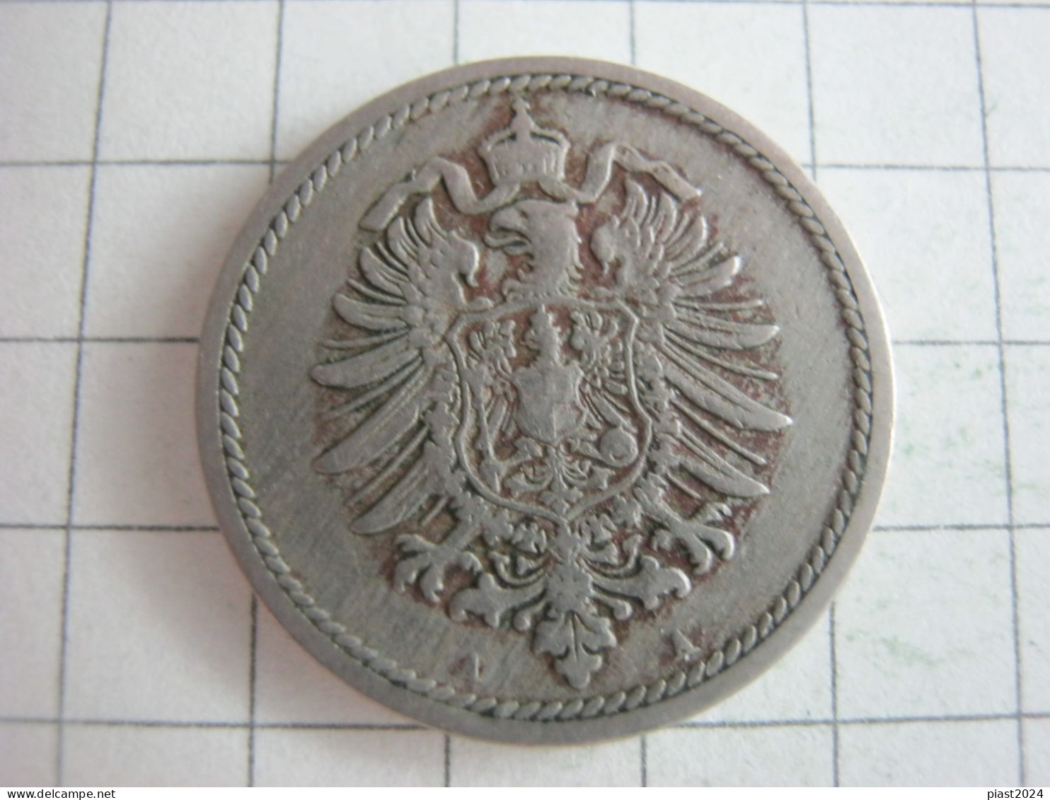 Germany 5 Pfennig 1889 A - 5 Pfennig