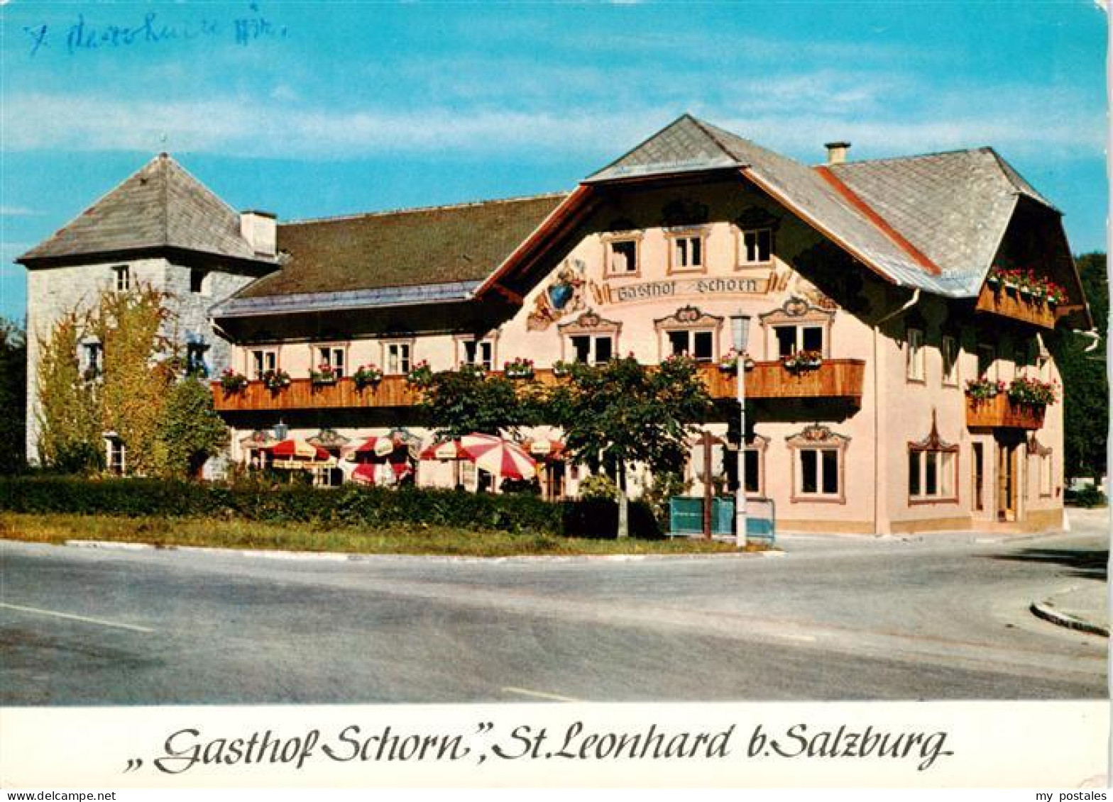 73896153 St Leonhard Salzburg Gasthof Schorn St Leonhard Salzburg - Autres & Non Classés