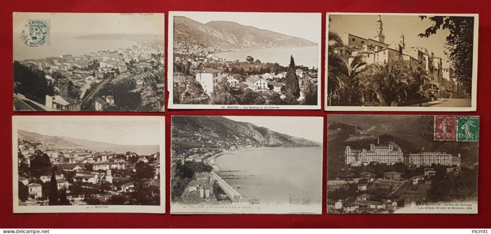 21 Cartes - Menton - (06 - Alpes Maritimes  ) - Menton