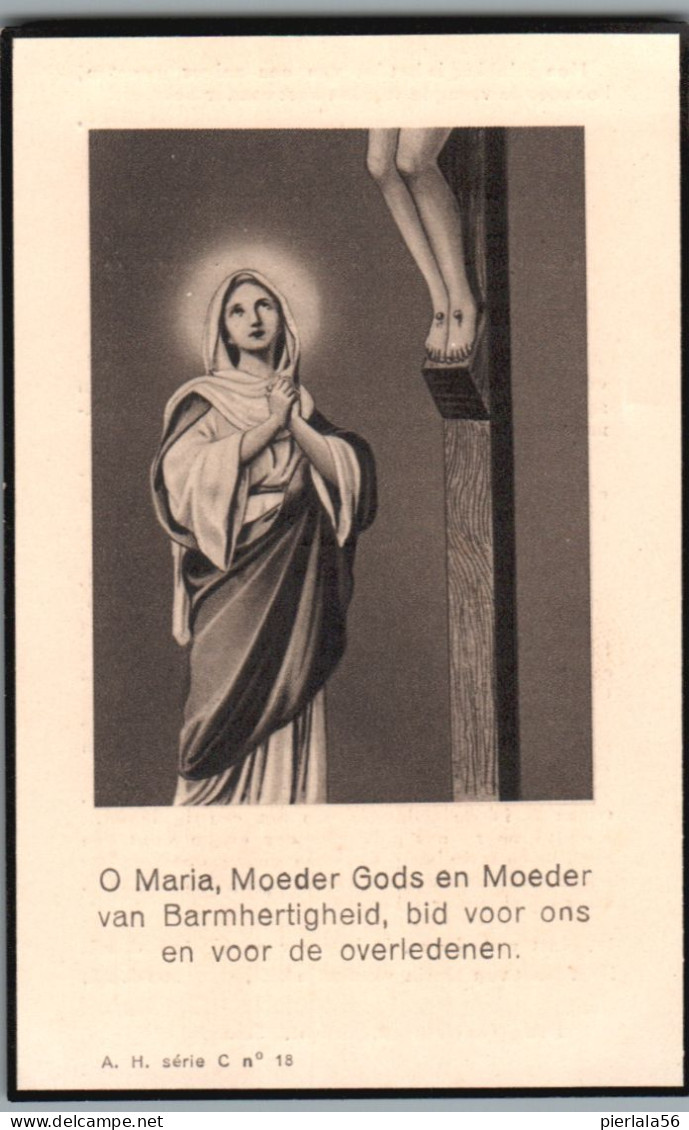 Bidprentje Halle - Hubloux Petrus Jozef (1905-1936) - Devotion Images