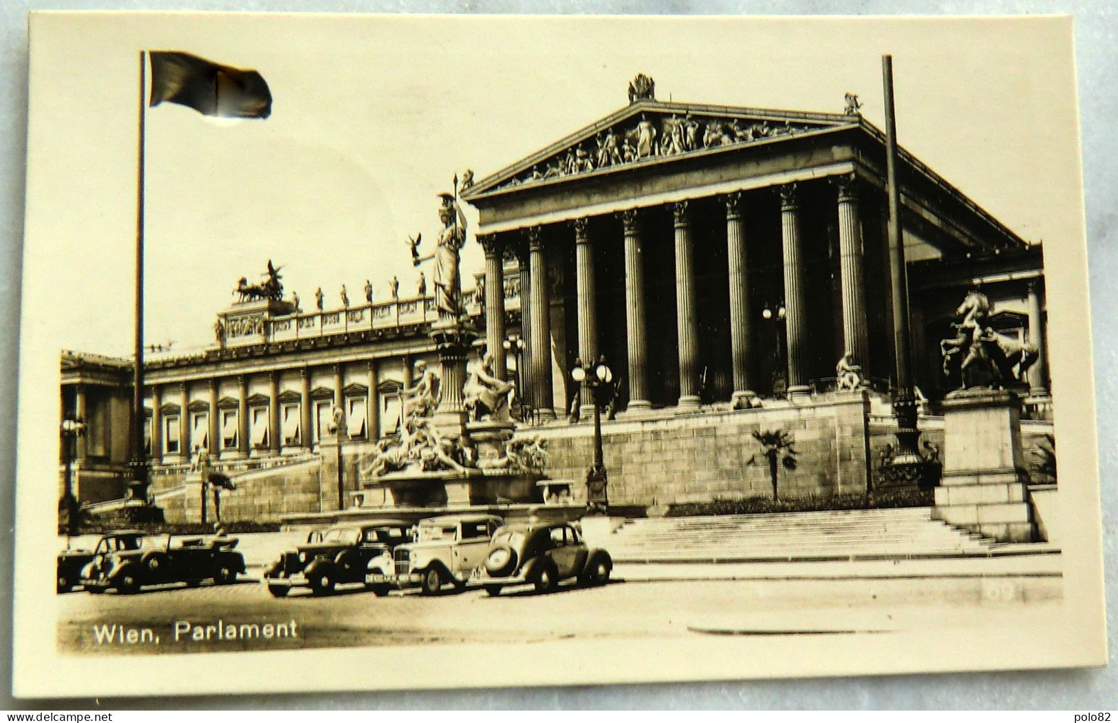 Alte Ansichtskarte, Wien Parlament 1942 - Other & Unclassified