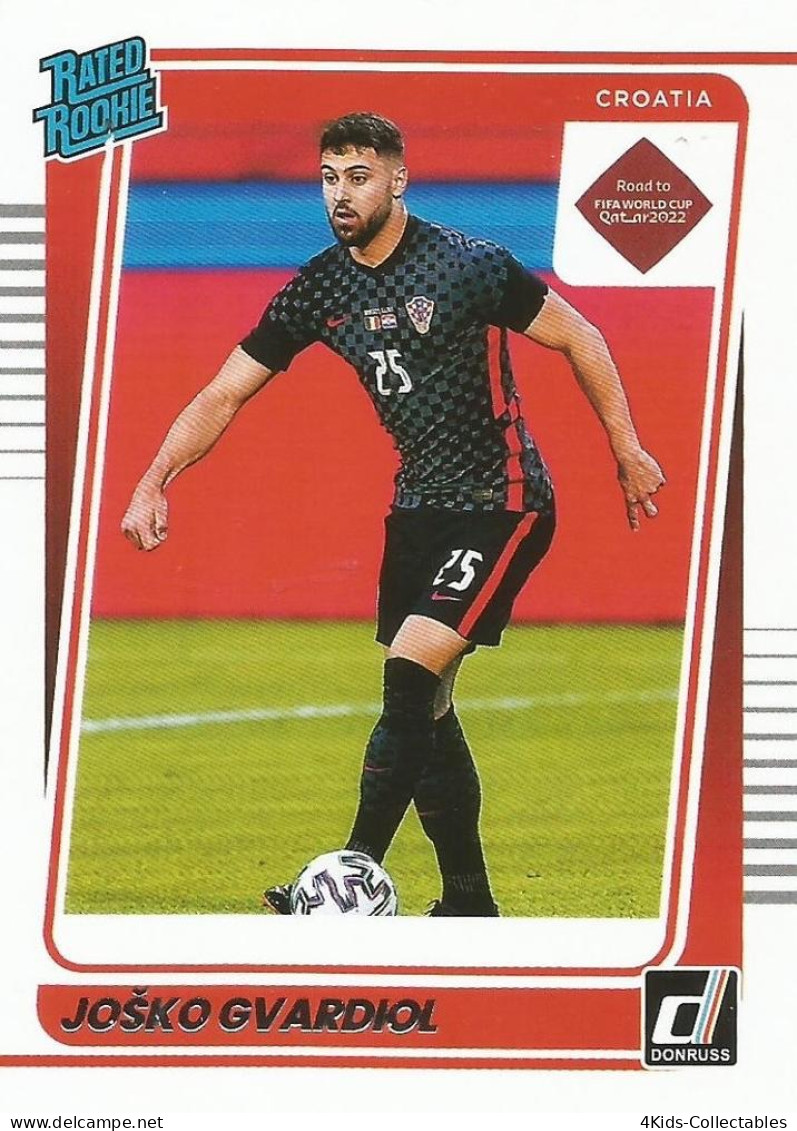Soccer 2021-22 Panini Donruss #185 Josko Gvardiol RC - Trading-Karten
