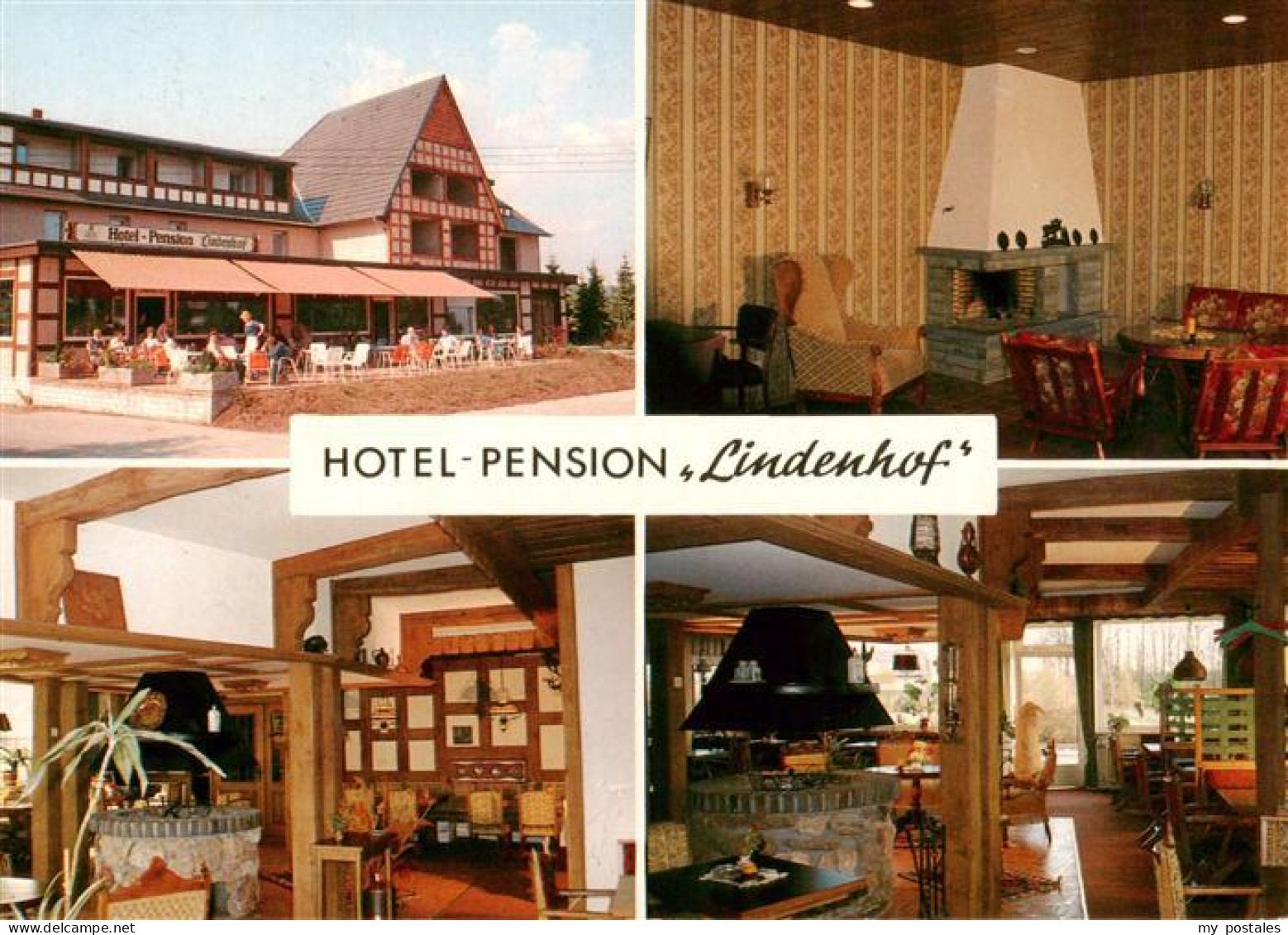 73896068 Bad Laer Hotel Pension Lindenhof Gastraeume Kaminzimmer Bad Laer - Bad Laer