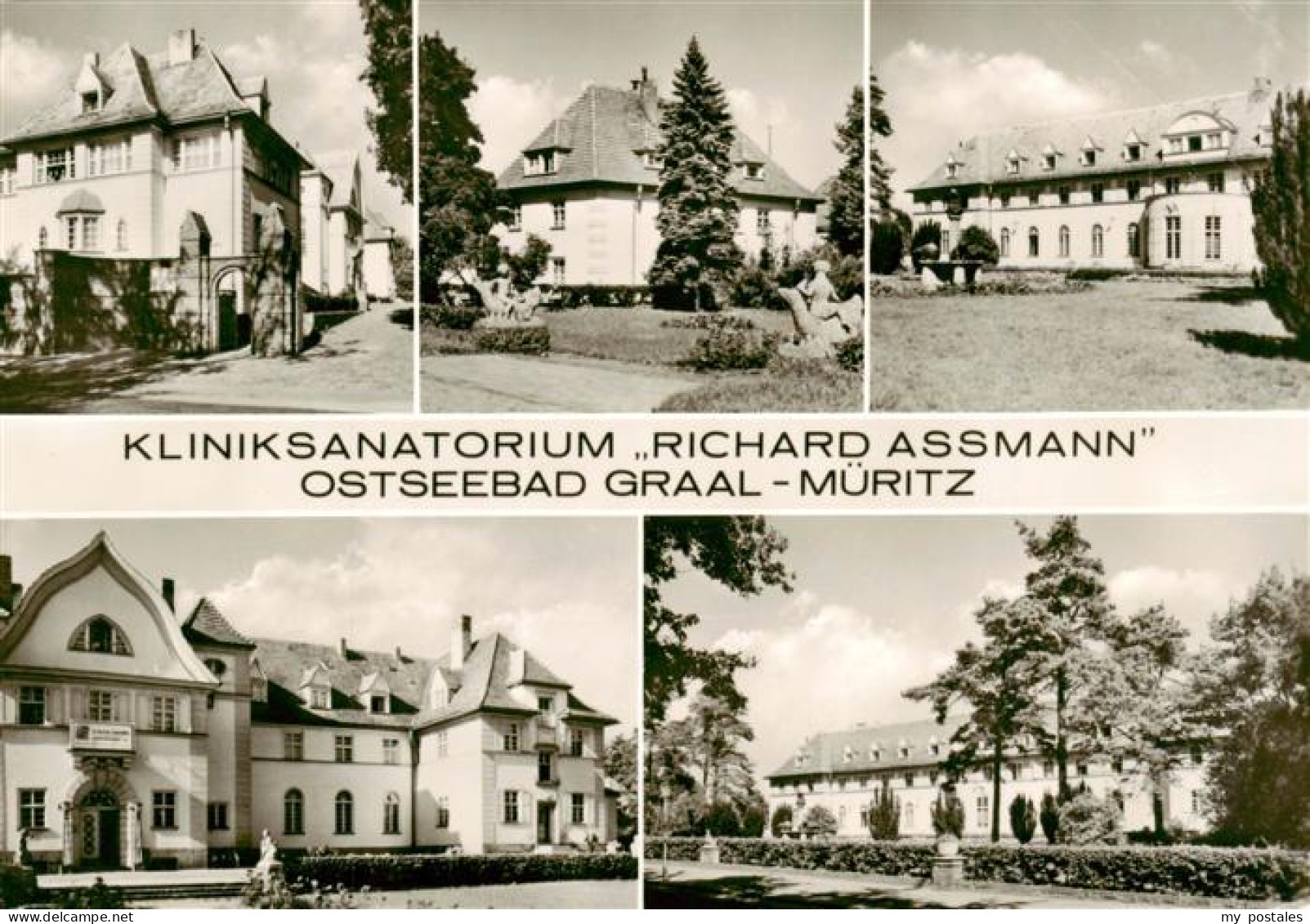 73896050 Graal-Mueritz Ostseebad Kliniksanatorium Richard Assmann Teilansichten  - Graal-Müritz