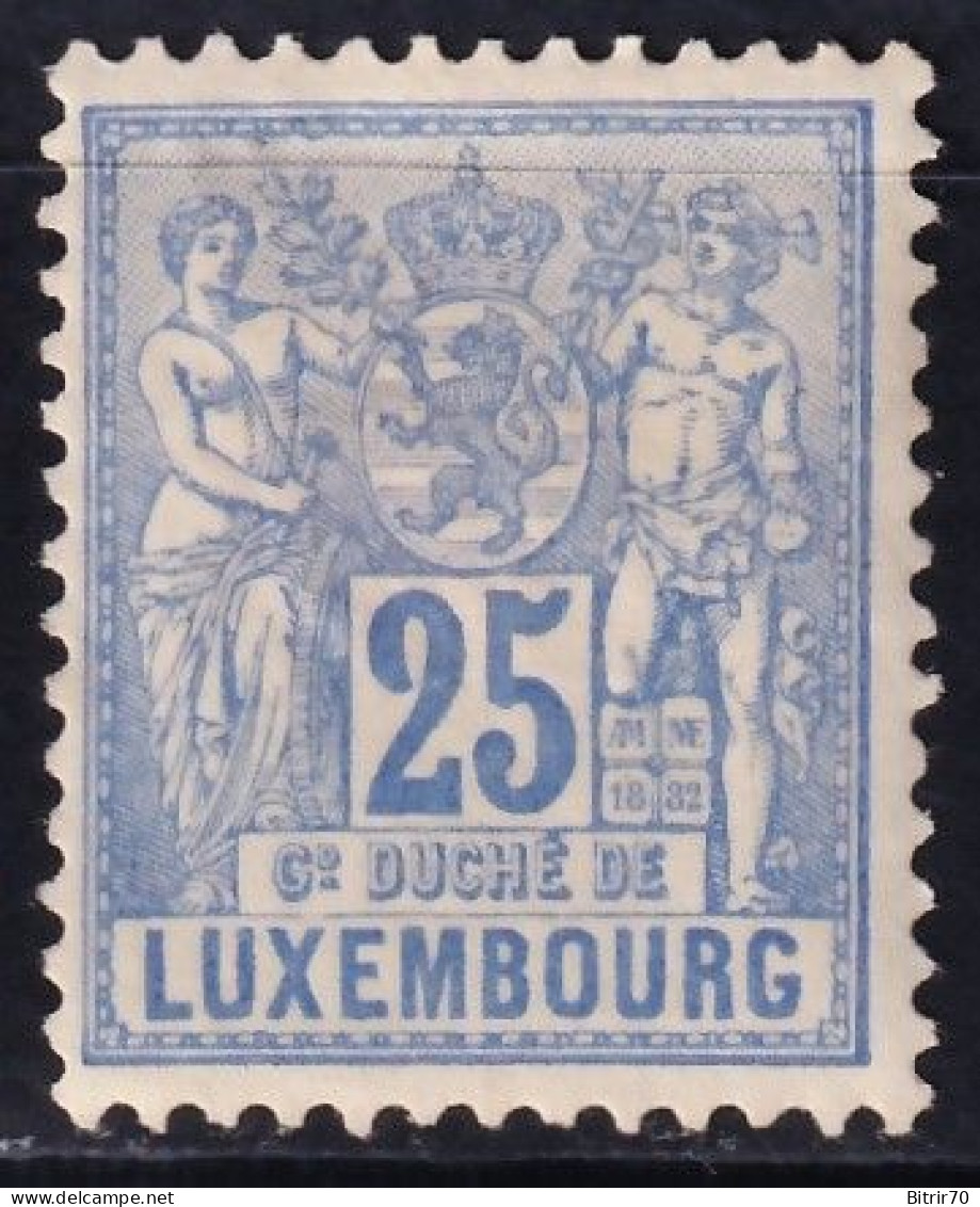 Luxemburgo, 1882-91 Y&T. 54, MH. - 1882 Allegory