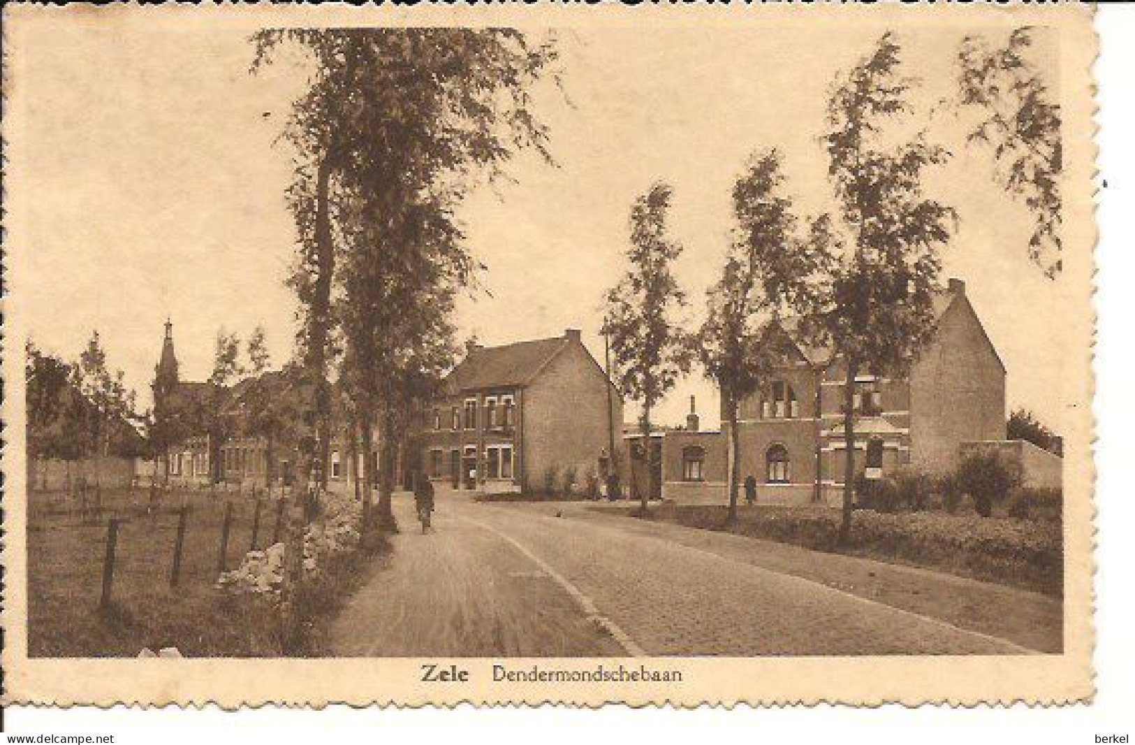 ZELE DENDERMONDSCHEBAAN ZEGEL 10 C Nr 1103 D1 - Zele