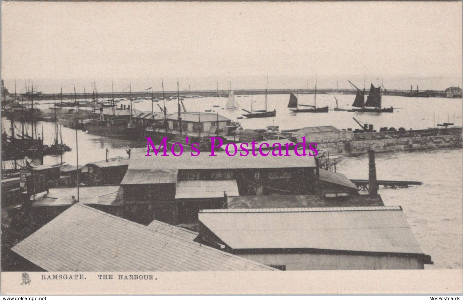 Kent Postcard - Ramsgate, The Harbour   DZ199 - Ramsgate