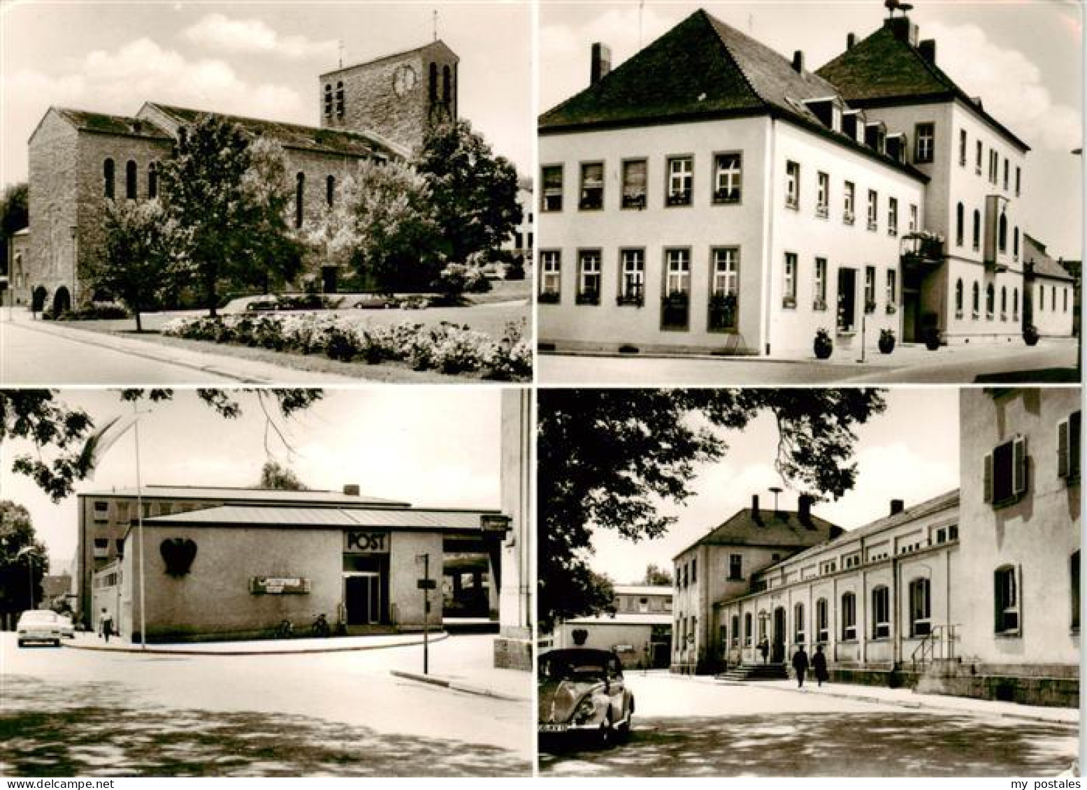 73895891 Treuchtlingen Kirche Rathaus Post Bahnhof Treuchtlingen - Huerth