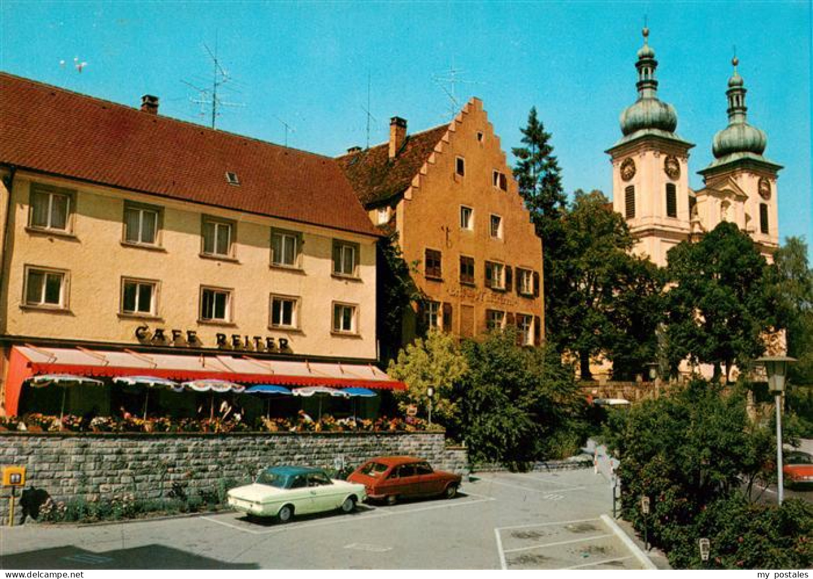 73895890 Donaueschingen Cafe Reiter Kirche Donaueschingen - Donaueschingen