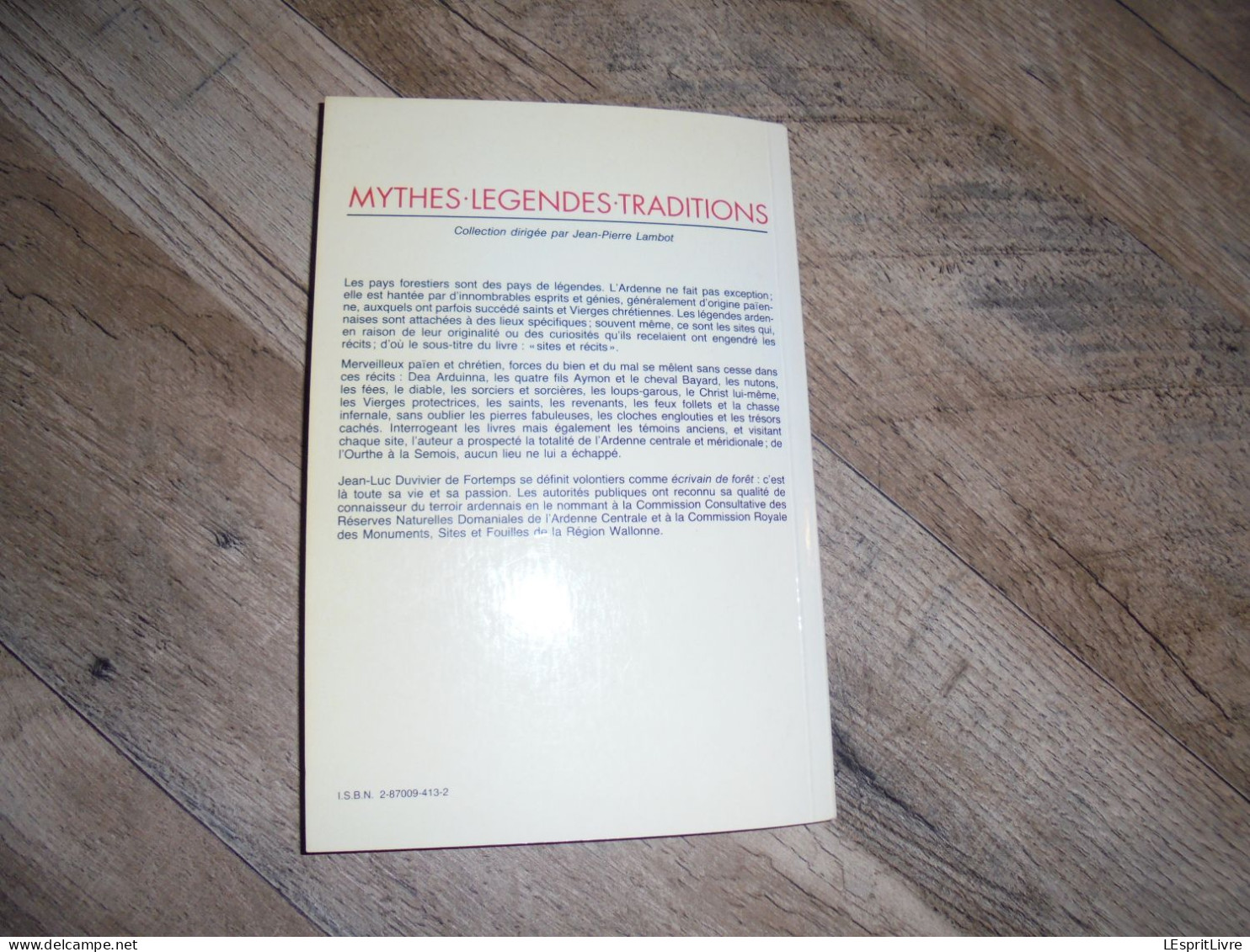 LEGENDES ARDENNAISES Sites et Réçits Régionalisme 4 Fils Aymon Bayard Nutons Fées Sorcières Pierre Bérisménil Orchimont