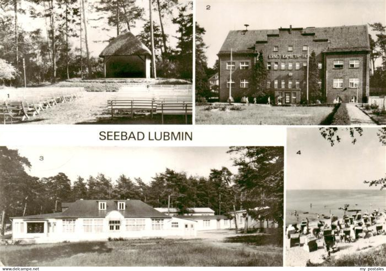 73895875 Lubmin Ostseebad Musikpavillon Ernst Kamieth Heim Ferienheim Der Handwe - Lubmin