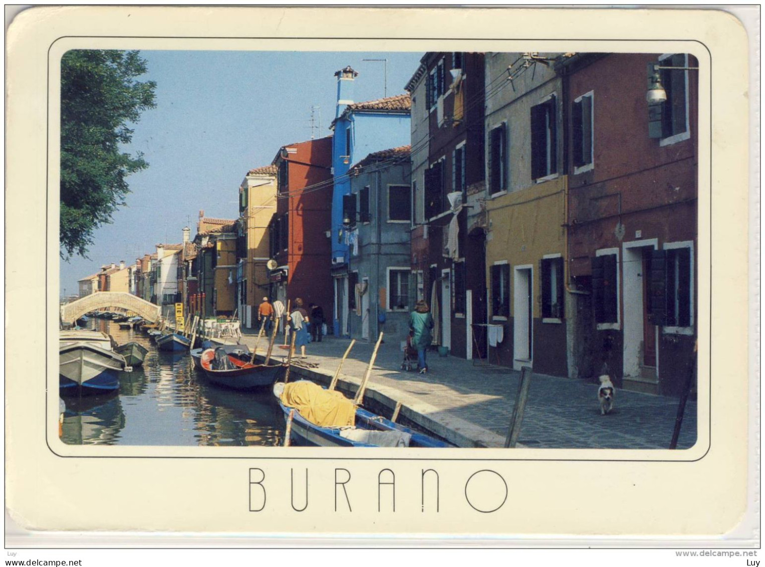 BURANO - Venezia, Viste Panoramiche, Grand Formato, Viaggiata - Venezia (Venice)