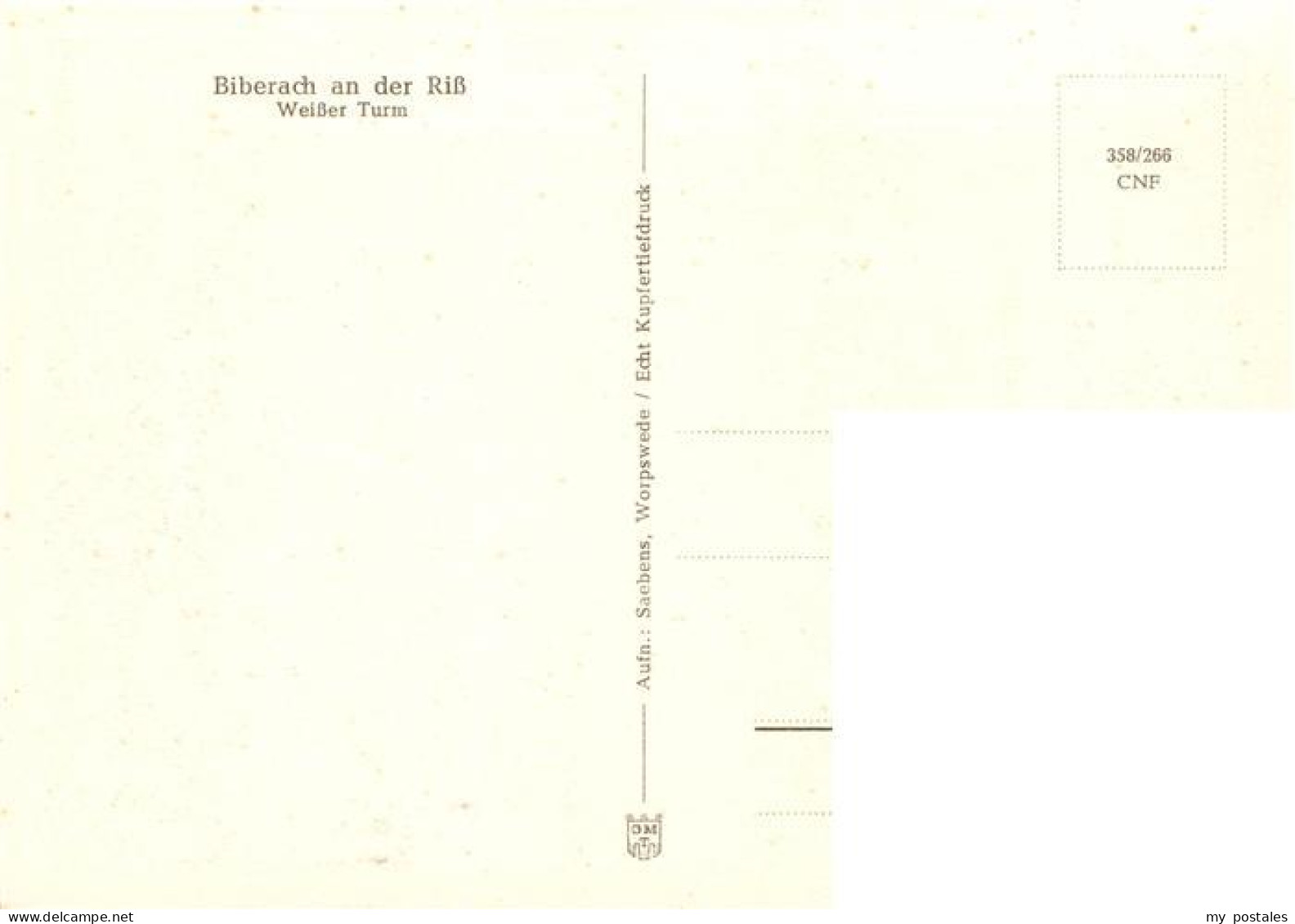 73895843 Biberach Riss Weisser Turm Biberach Riss - Biberach