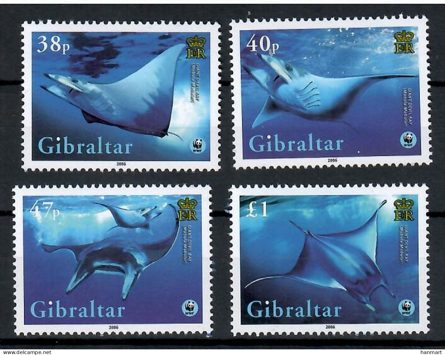 Gibraltar 2006 Mi 1150-1153 MNH  (ZE1 GIB1150-1153-WWFr) - Autres