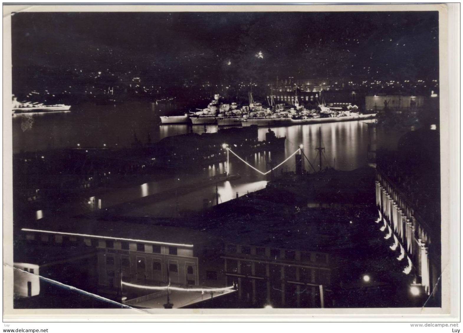 GENOVA - Il Porto Notturno - Genova (Genoa)