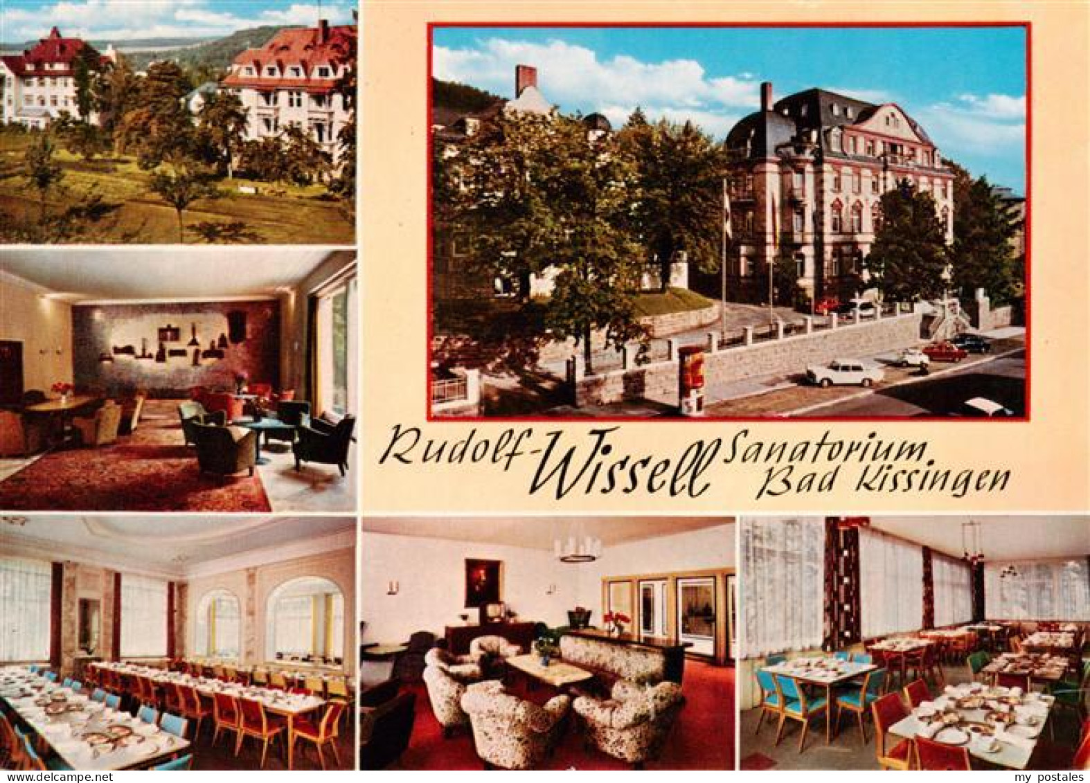 73895790 Bad Kissingen Rudolf Wissell Sanatorium Gastraeume Bad Kissingen - Bad Kissingen