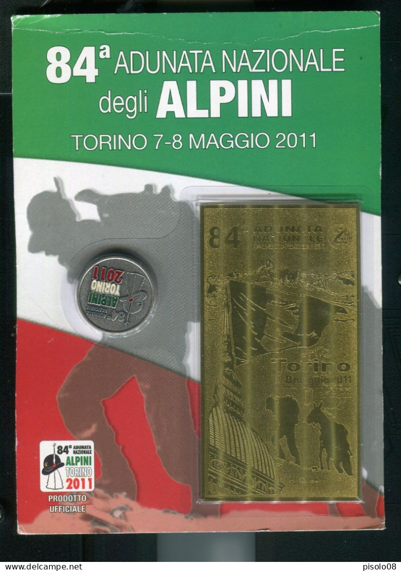 TORINO 2011 84° ADUNATA NAZIONALE ALPINI MEDAGLIA - Sonstige & Ohne Zuordnung