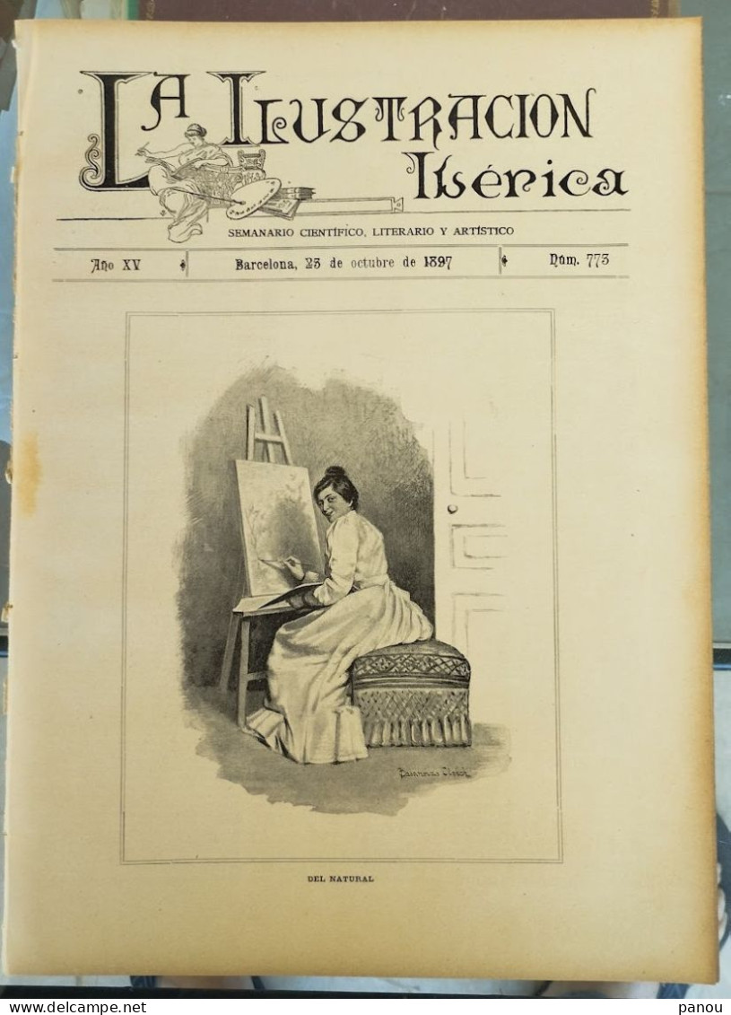 LA ILUSTRACION IBERICA 773 / 23-10-1897 SIAM. VENTIMIGLIA MENTON - Sin Clasificación