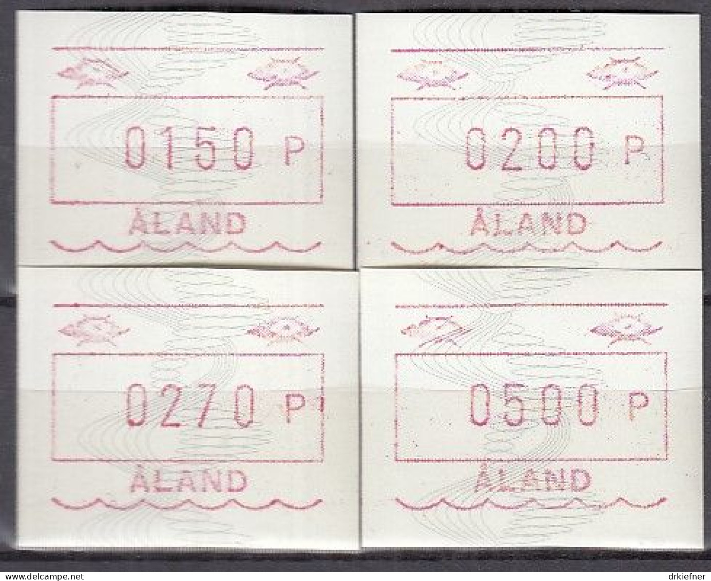 ALAND  Automatenmarke ATM 4 C S2, Postfrisch **, 1990 - Ålandinseln
