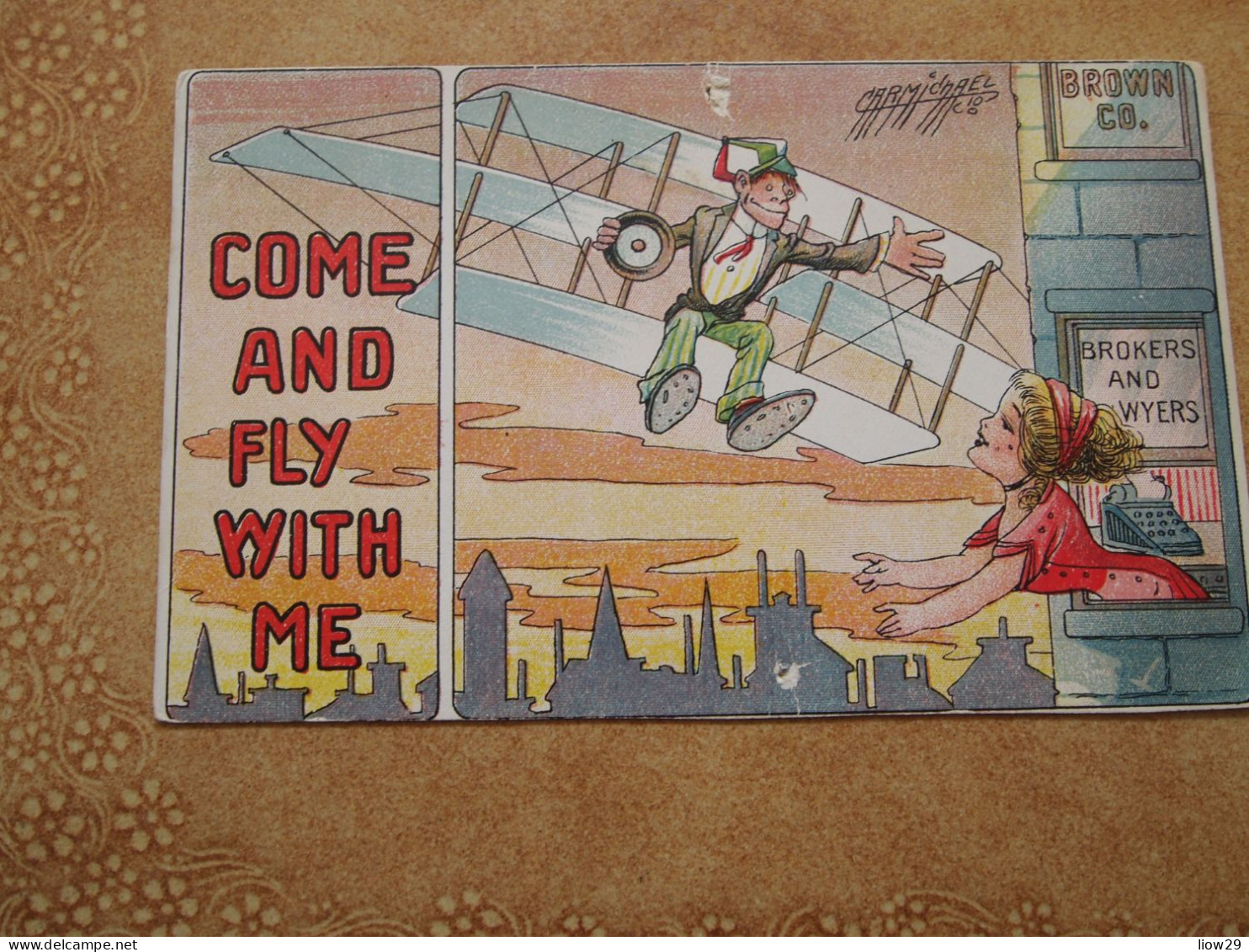 CPA Canada Come And Fly With Me 1922 - Non Classés