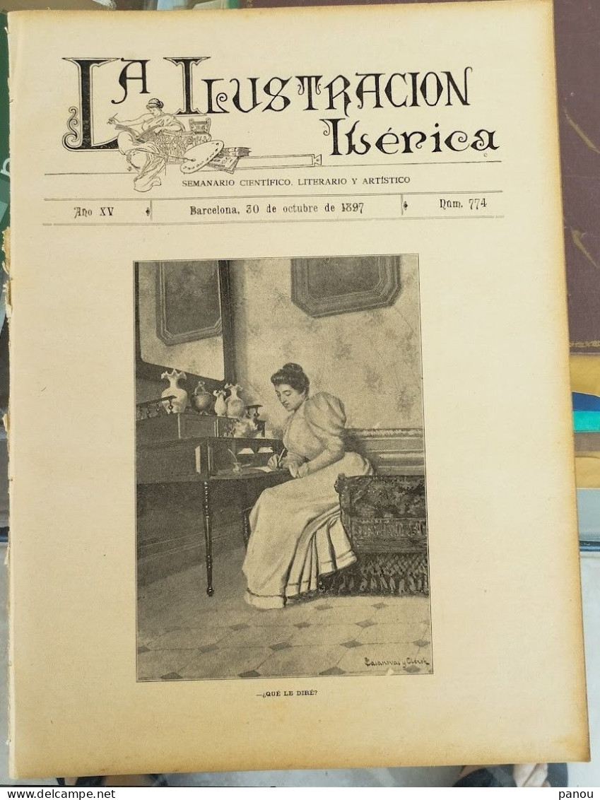 LA ILUSTRACION IBERICA 774 / 30-10-1897 RAGUSA - Non Classificati