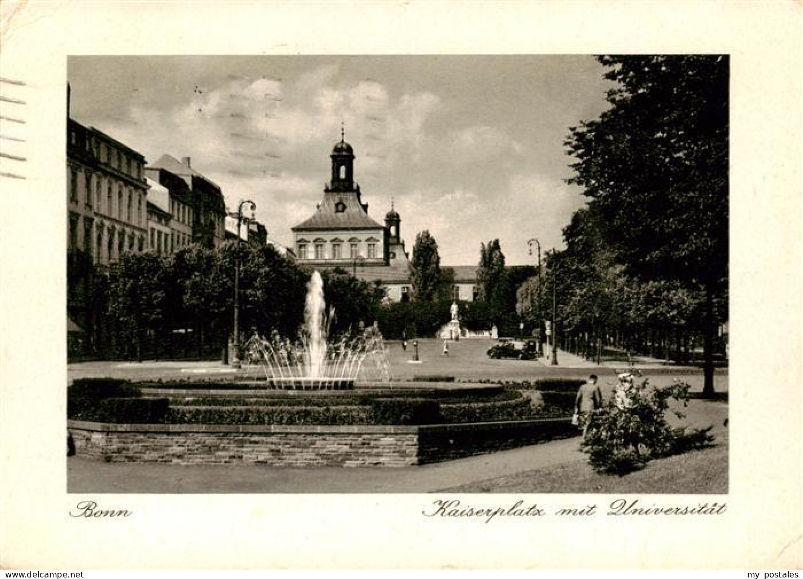 73895530 Bonn Rhein Kaiserplatz Mit Universitaet Bonn Rhein - Bonn