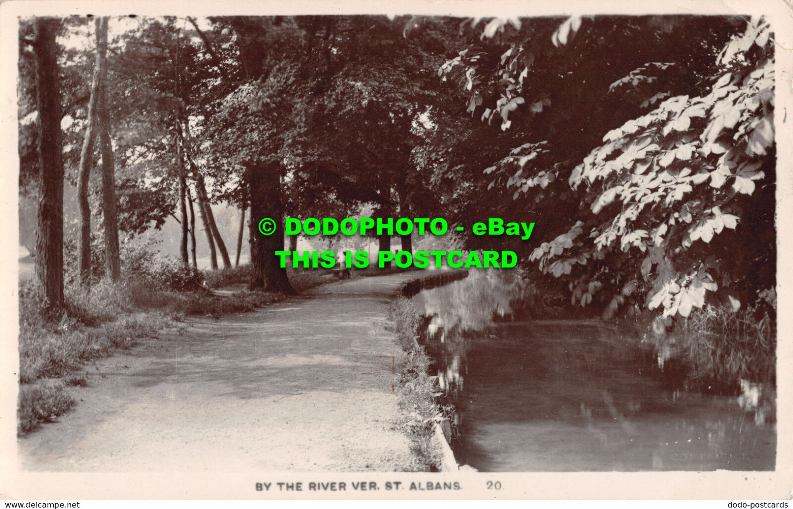 R493207 By The River Ver. St. Albans. 20. Lilywhite Series. RP. 1917 - Mondo