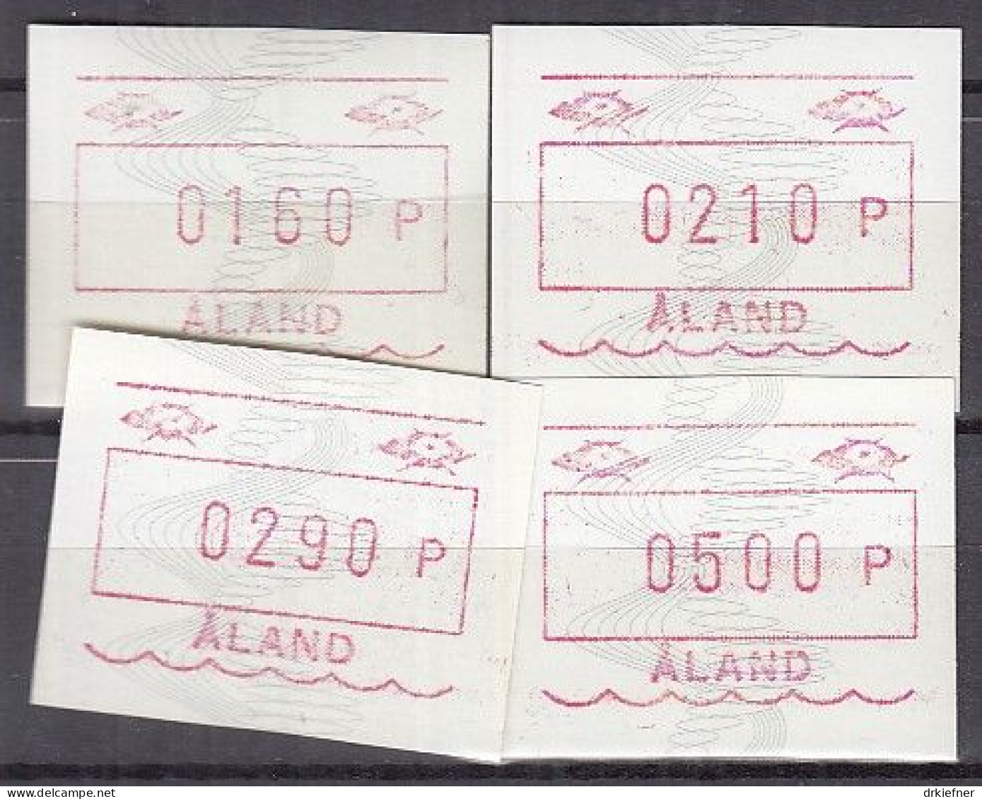 ALAND  Automatenmarke ATM 4 C S4, Postfrisch **, 1991 - Ålandinseln