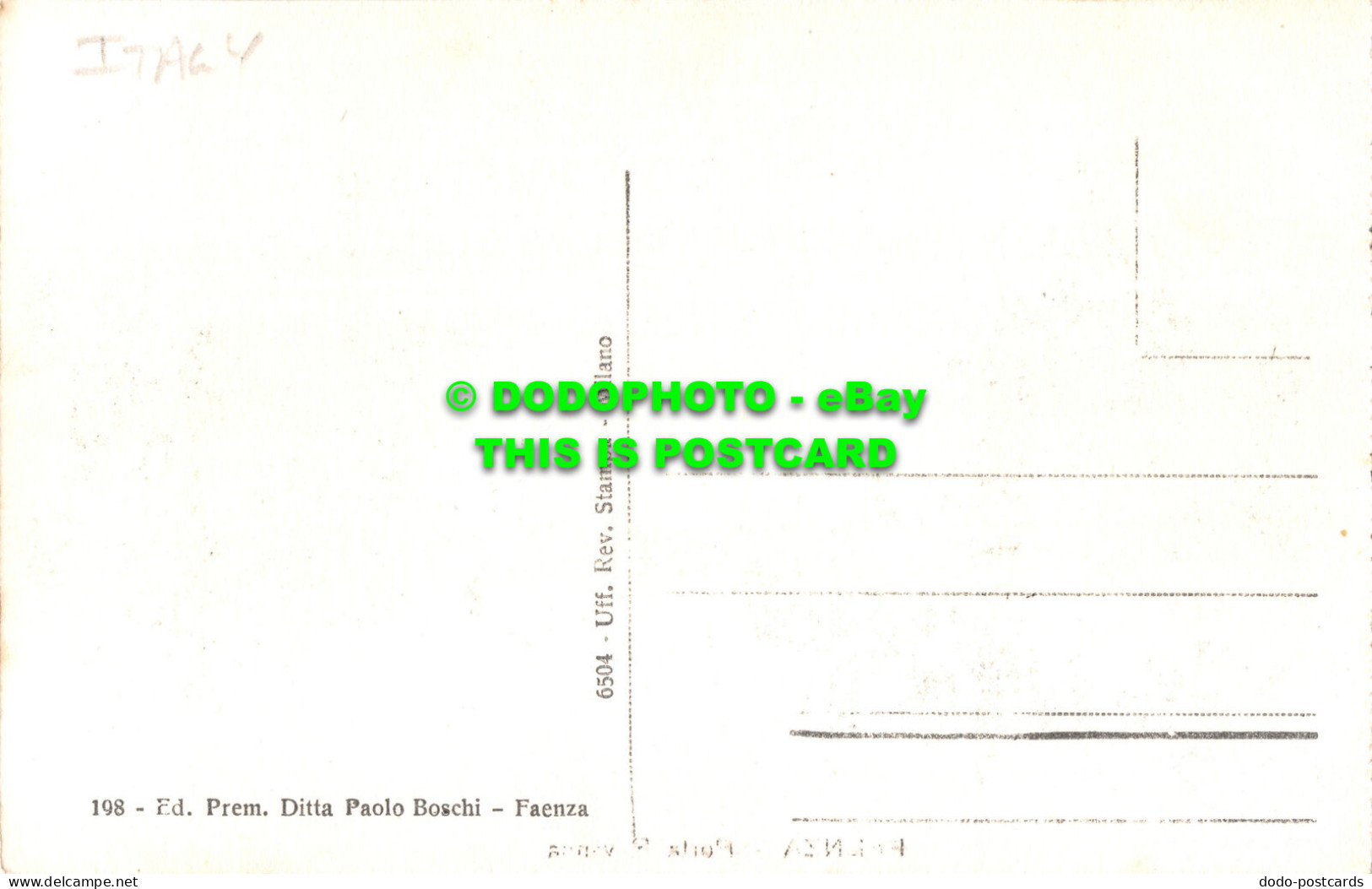 R492929 Faenza. Porta Ravenna. 198. Ditta Paolo Boschi. 6504 - Mondo