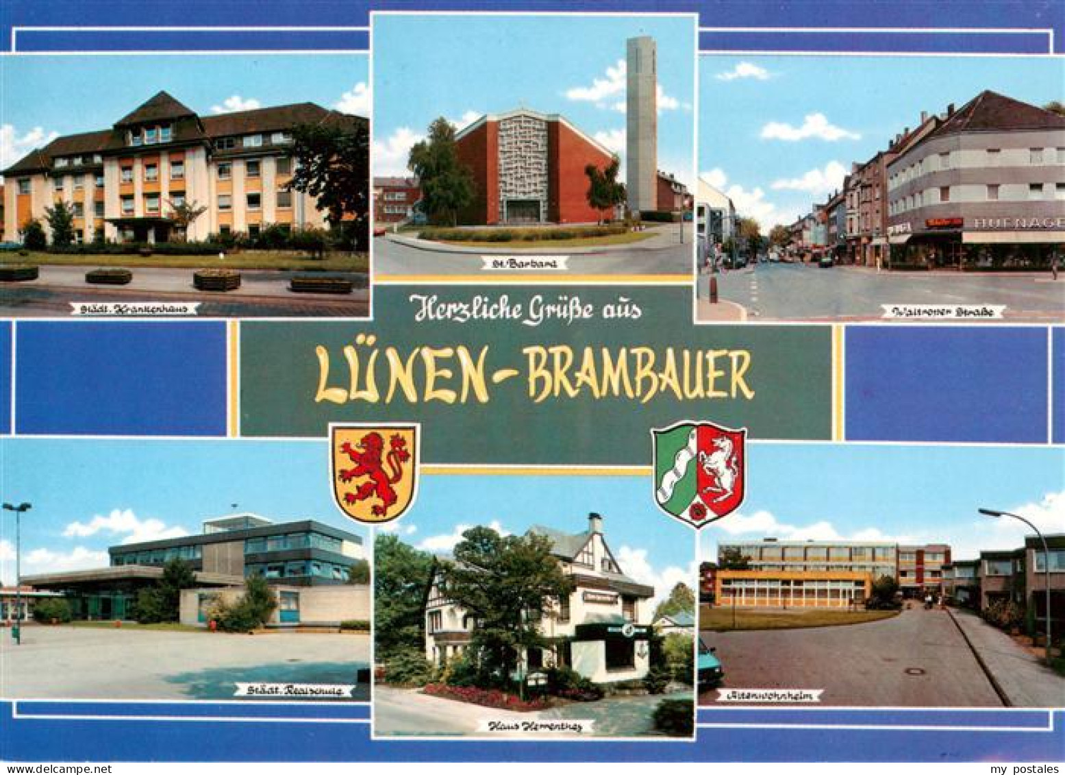 73895458 Brambauer Krankenhaus St Barbara Waltroper Strasse Realschule Haus Herr - Luenen