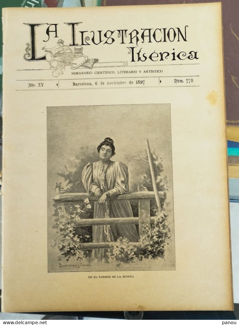 LA ILUSTRACION IBERICA 775 / 6-11-1897 ARAB MARKET, MERCADO ARABE - Sin Clasificación