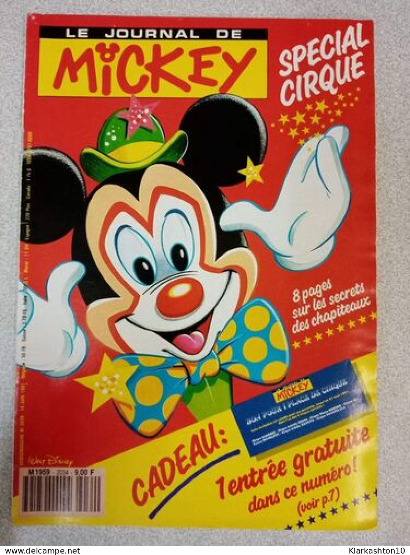 Le Journal De Mickey Nº2034 / Juin 1991 - Zonder Classificatie