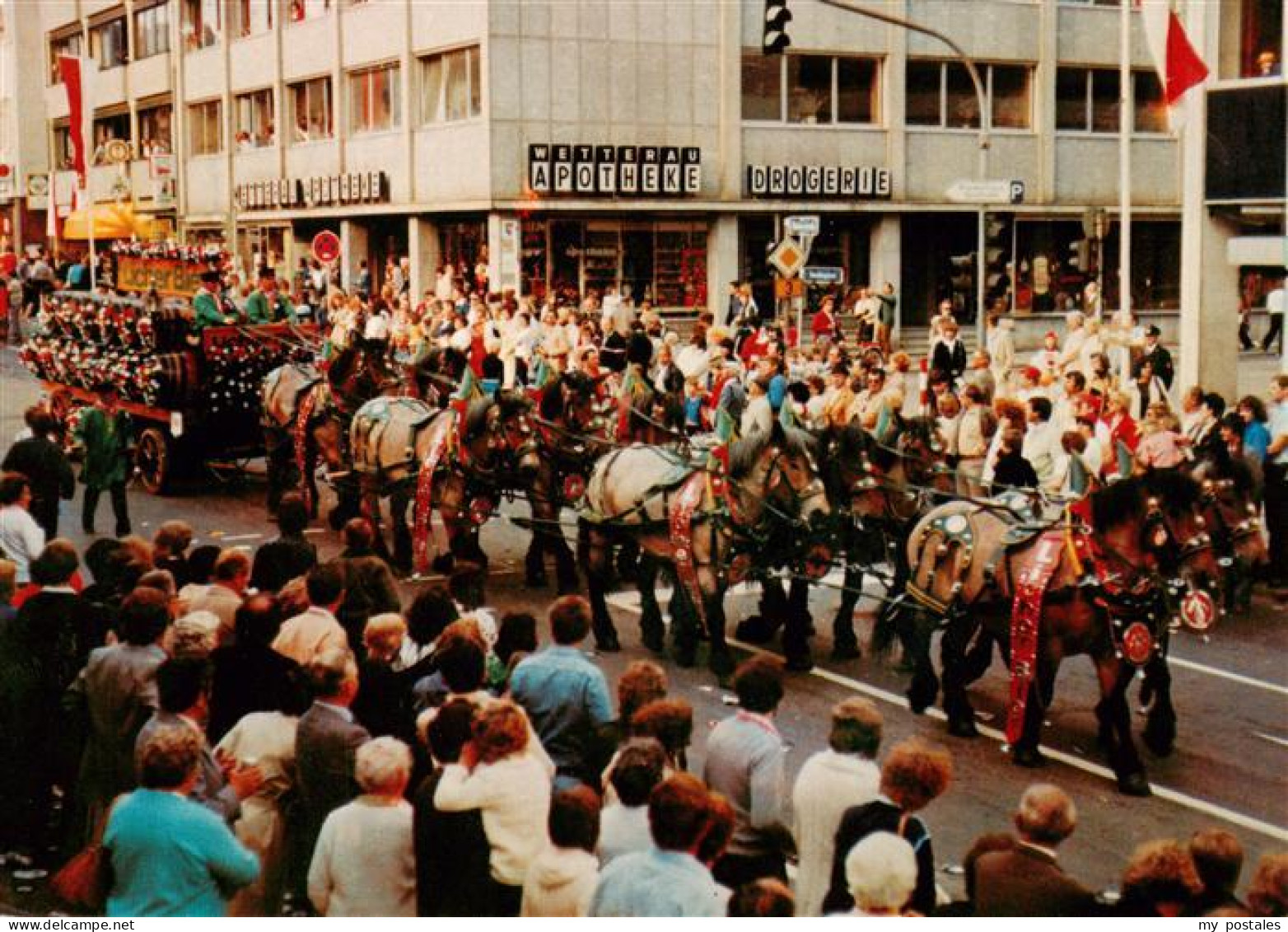 73895404 Lich Hessen Zehnerzug Brauerei Ihring-Melchior Licher Bier Belgische Ka - Lich