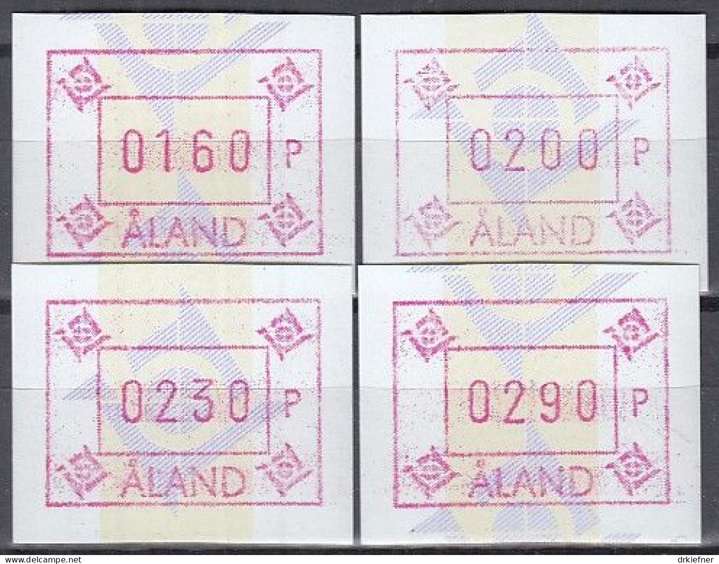 ALAND  Automatenmarke ATM 5 Y C S4, Postfrisch **, 1993 - Ålandinseln