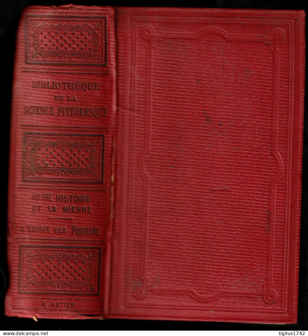 Bibliothèque De La Science Pittoresque. 4 Titres Reliés Dans Un Même Volume Roger, De La Blanchère...1882 à 1885 - 1801-1900