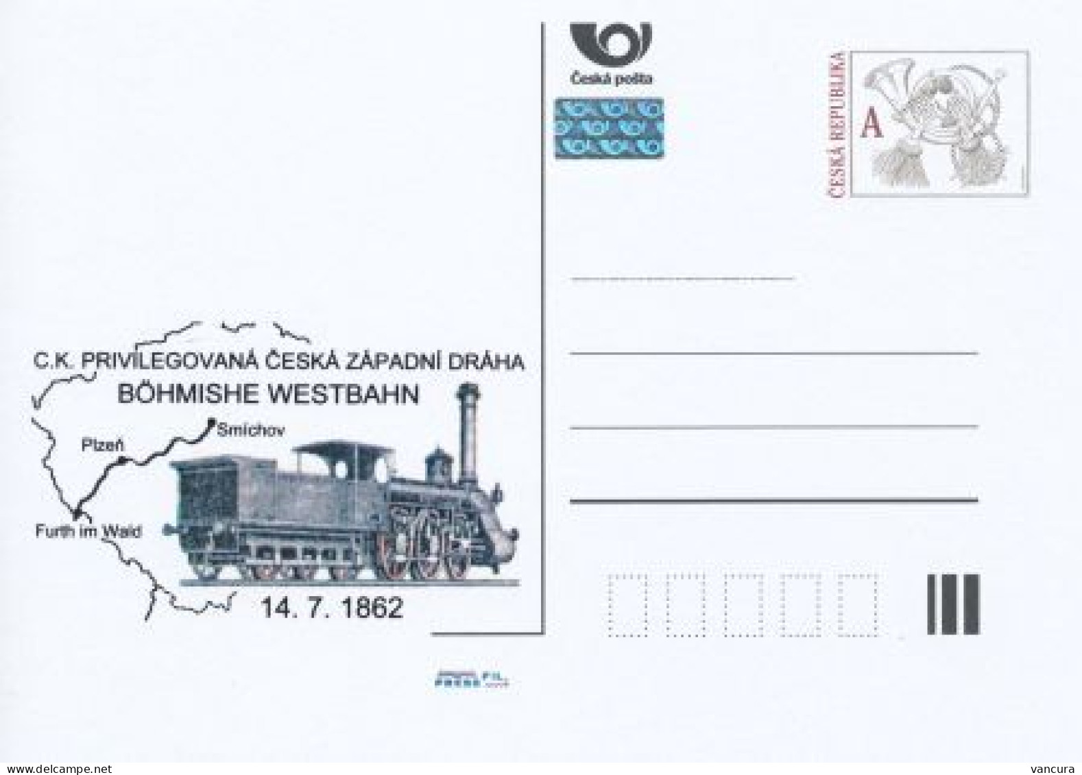 CDV C Czech Republic  K.K. Privilegierte Böhmische Westbahn 2012 - Treinen