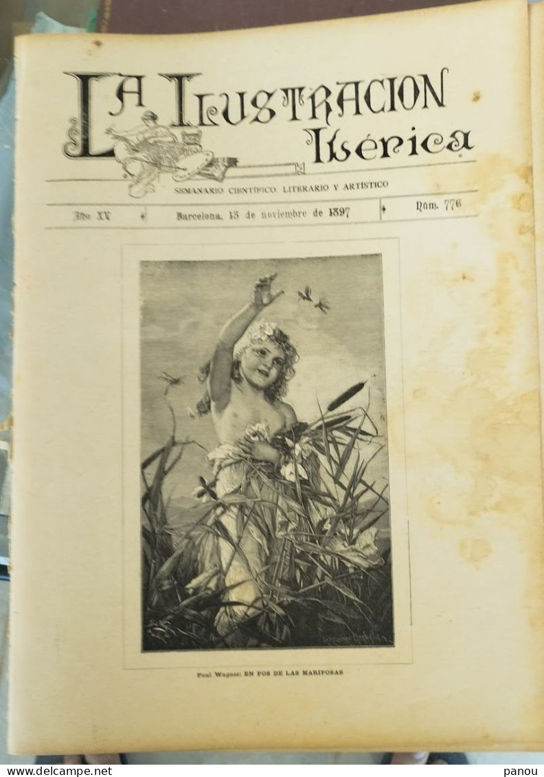 LA ILUSTRACION IBERICA 776 / 13-11-1897 RHIN EHRENBREITSTEIN DRACHENFELS VALETTA MALTA - Sin Clasificación