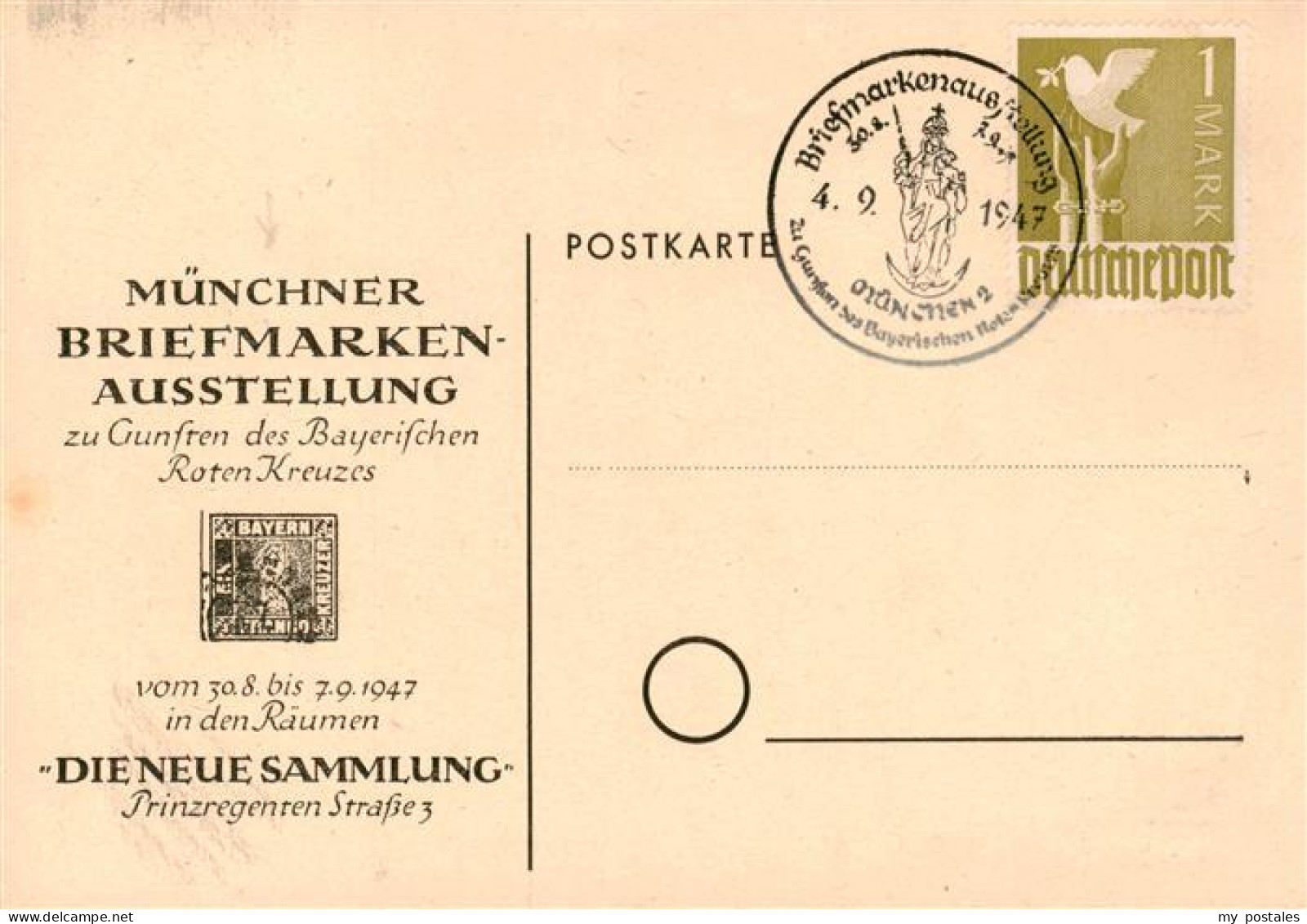 73895317 Muenchen Muenchner Briefmarken Ausstllung Muenchen - Muenchen