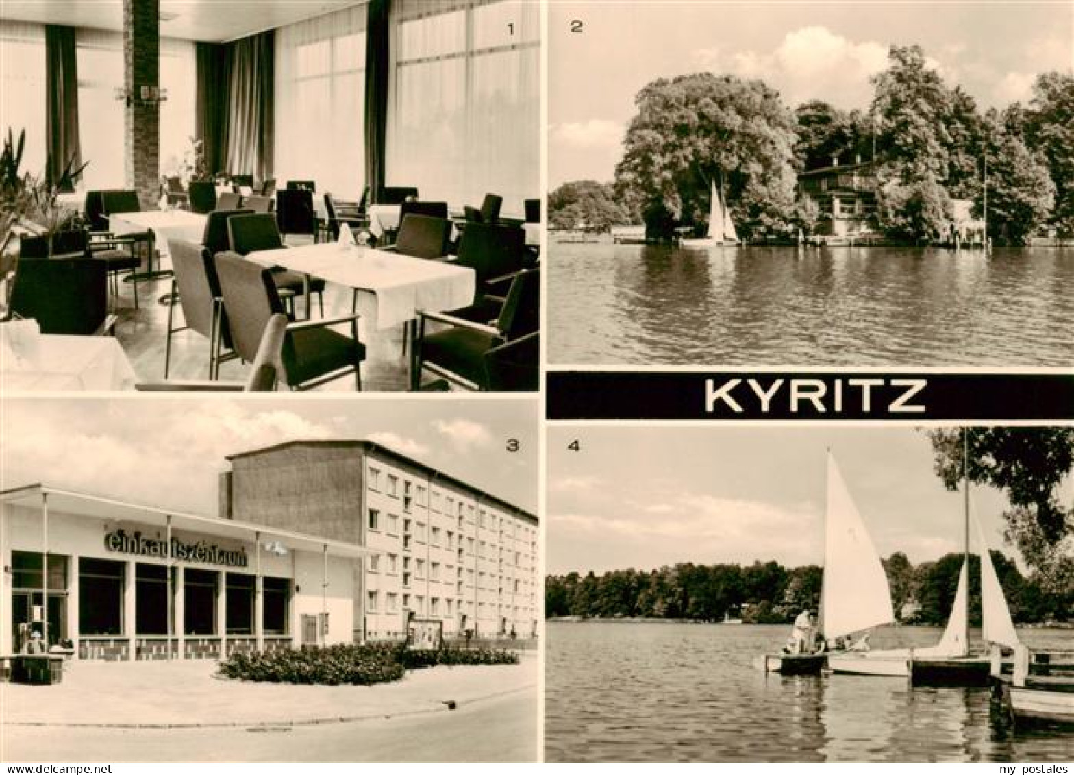 73895298 Kyritz Brandenburg Kreiskulturhaus Gaststaette Untersee Inselgaststaett - Kyritz