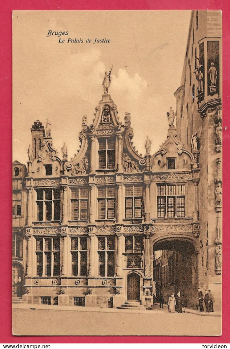 C.P. Brugge  =   Le  Palais  De  Justice - Brugge