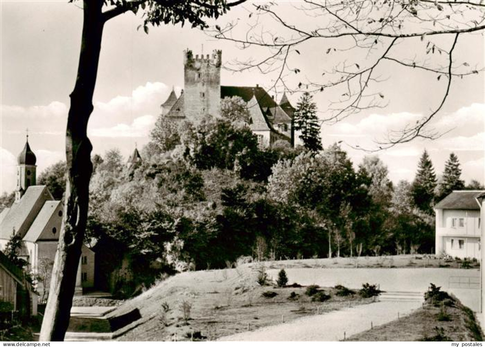 73895263 Reisensburg Schloss Kirche Schulgelaende Reisensburg - Guenzburg