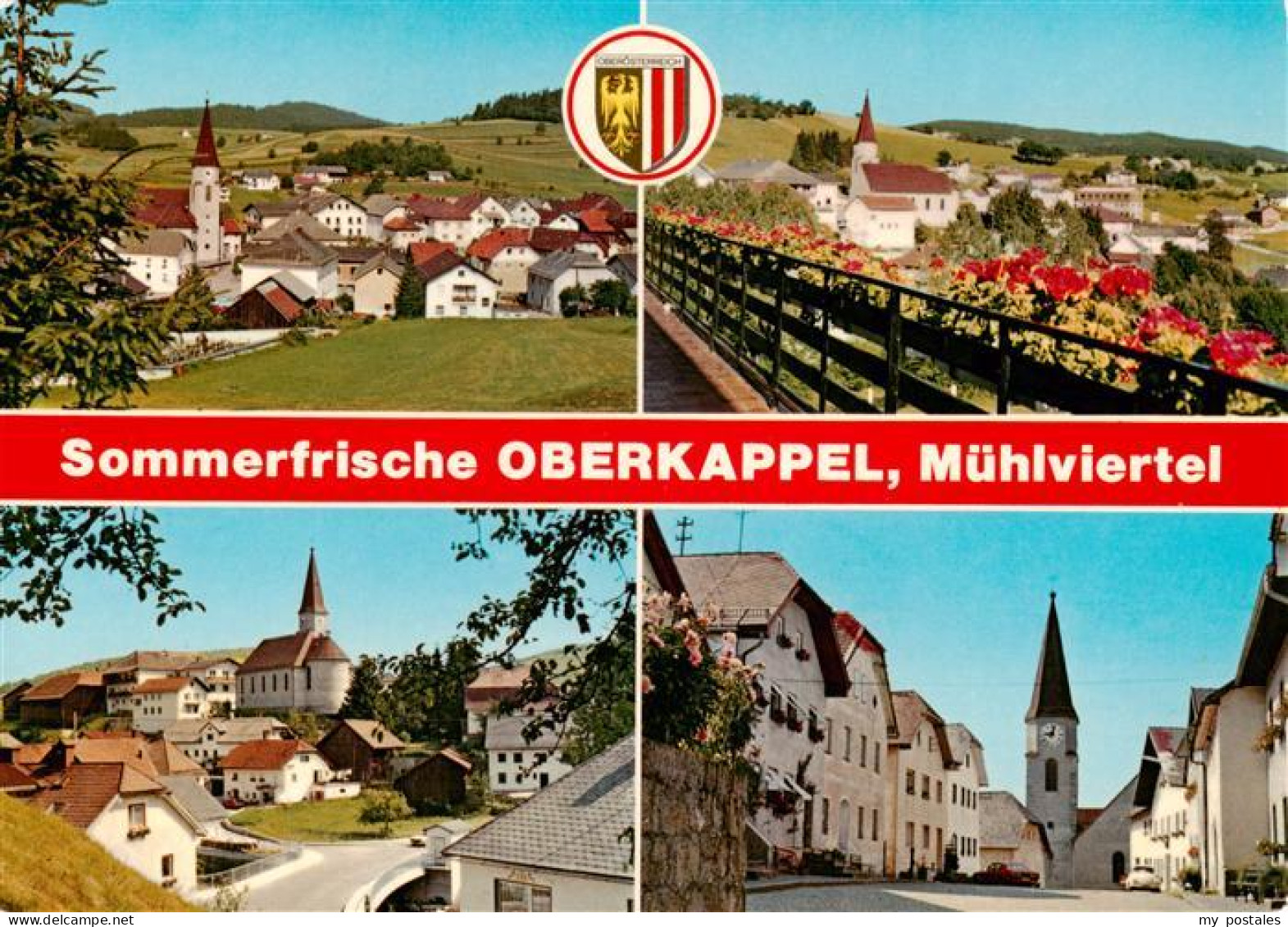 73895199 Oberkappel Ortsansichten Mit Kirche Erholungs- Und Grenzort Im Muehlvie - Andere & Zonder Classificatie