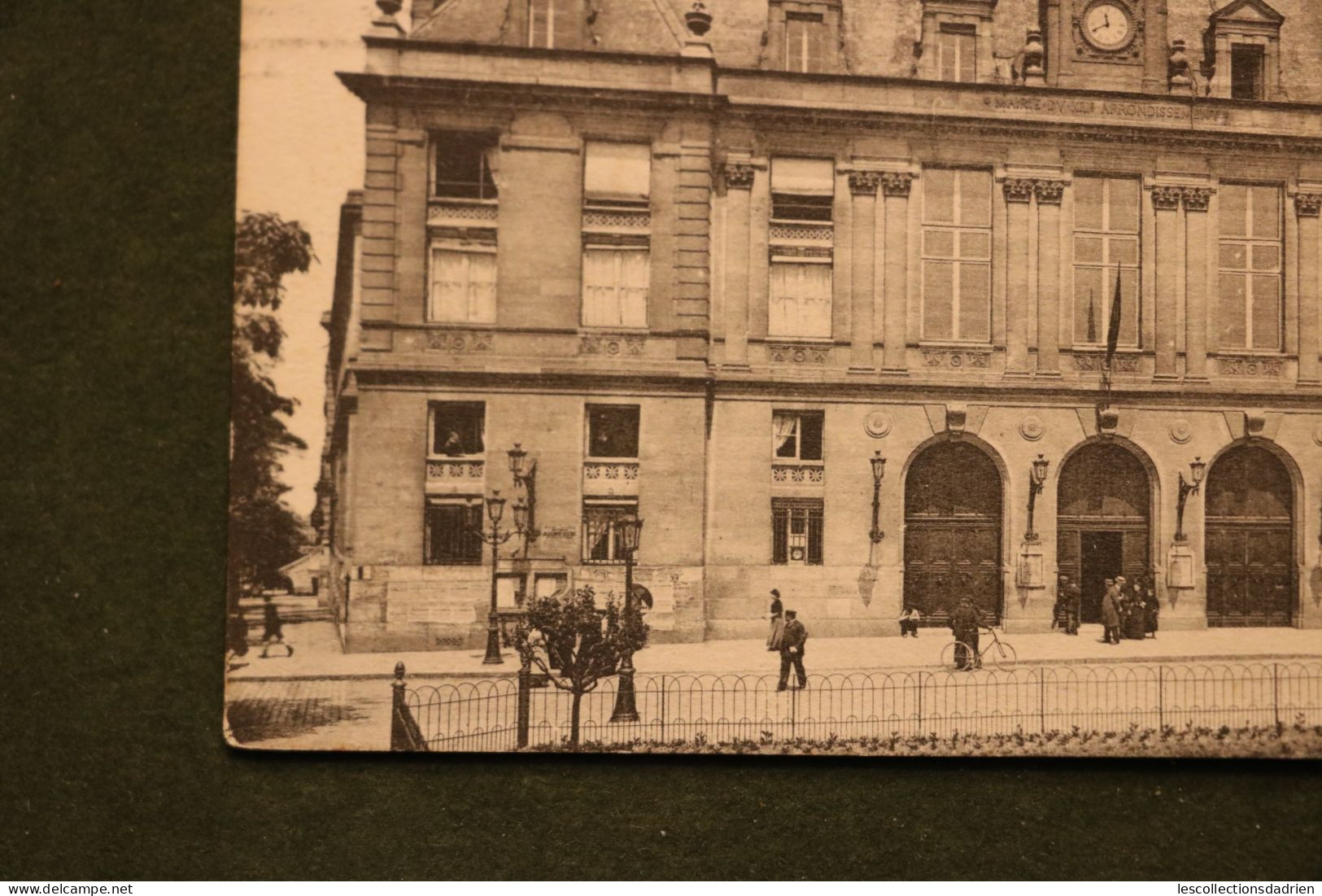 Carte Postale Paris Mairie XIII Arrondissement Affranchissement 1914 - Distrito: 13