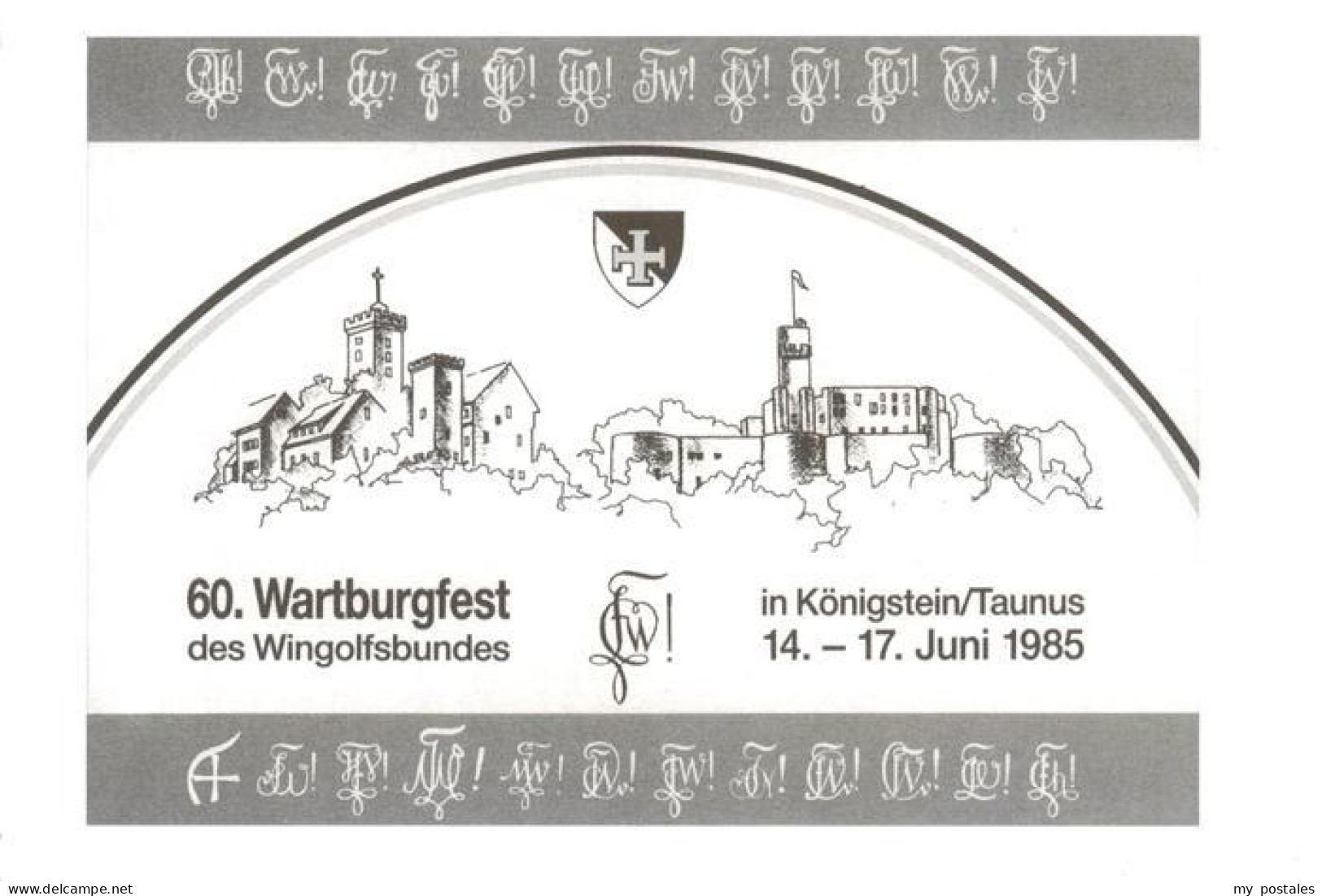 73895159 Koenigstein  Taunus 60. Wartburgfest Des Wingolfbundes  - Königstein